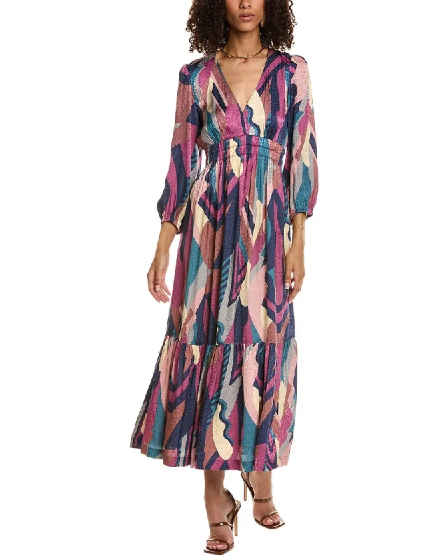 Luxury Casual Deals ba&sh Midi Dress Bold Patterns