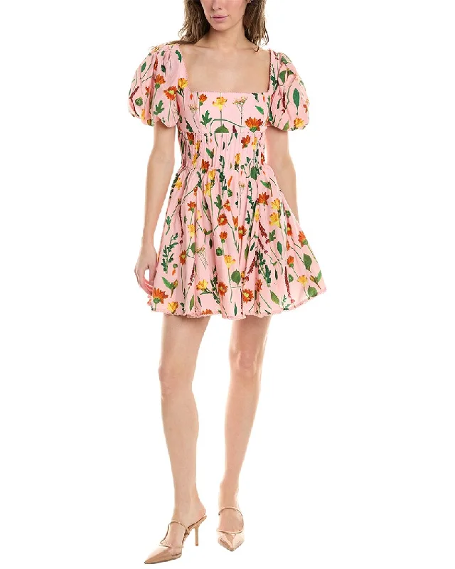 Dive Into Trendy Styles Agua Bendita Primavera Mini Dress Playful Elegance