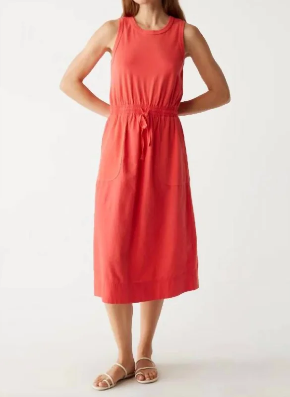 Affordable Trendy Fashion Wilhelmina Midi Dress In Spritz Charming Silhouette