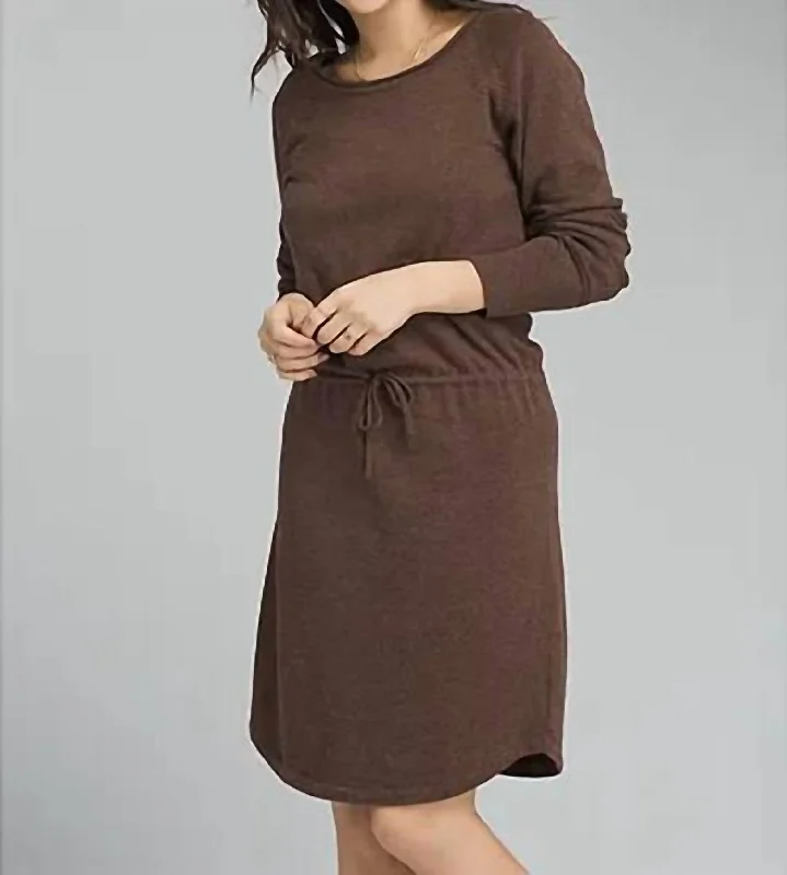 Stupidly Low Prices Leigh Midi Dress In Wedged Wood Heather Romantic Flair