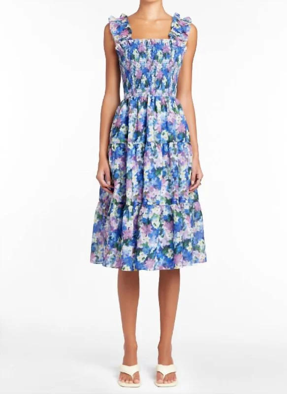 Polished Style Deals Adalene Midi Dress In Imogen Today Only