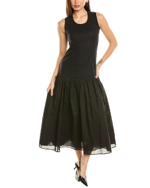 Limited Stock, Big Sale Seraphina Drop-Waist Midi Dress Contemporary Chic