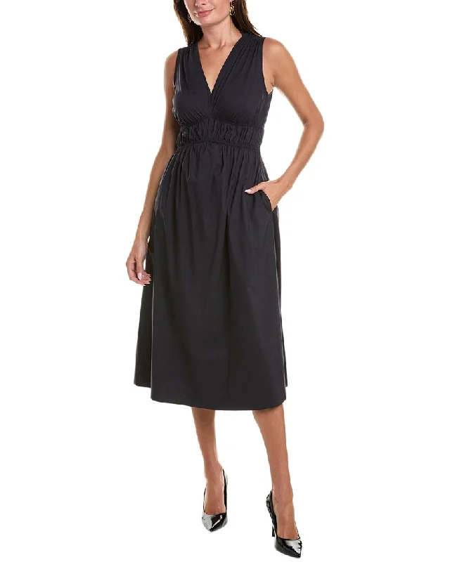 Discover Now Joseph Ribkoff Smocked Midi Dress Feminine Flow