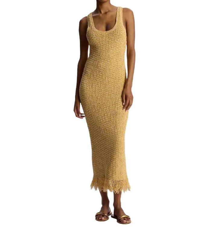 Flash Sale Now Clementine Midi Dress In Cumin/sandcastle Marl Mid - Season Sale