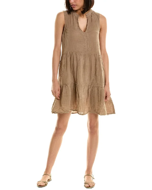 Find Your Unique Flair Michael Stars Daisy Mini Dress Feminine Soft - Hued Look