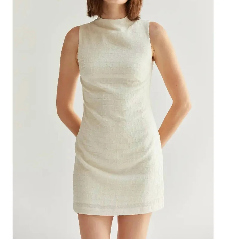 Sale Event, Prices Rock Mylah Mini Dress In Cream Elevated Style