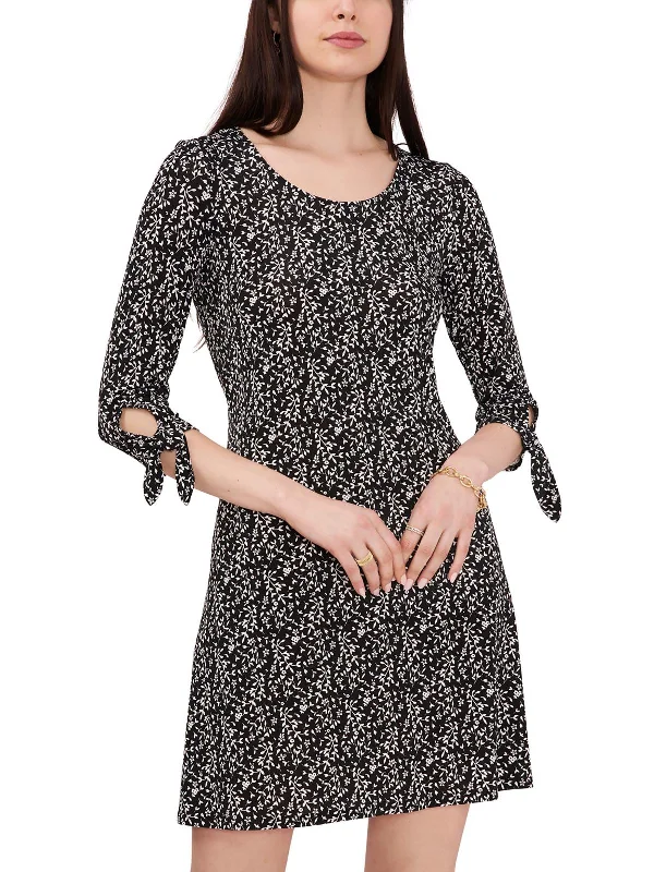 Chic Trends Unveiled Womens Floral Mini Sheath Dress Big Savings On Minimalist Office Styles