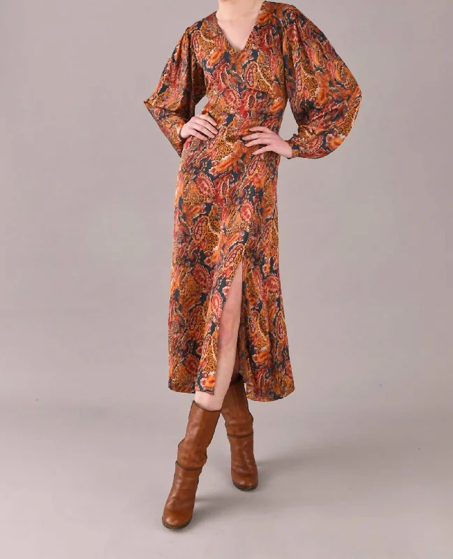 Fashion Sale Lucas Maxi Dress In Andino Brown End - Of - Month Blowout