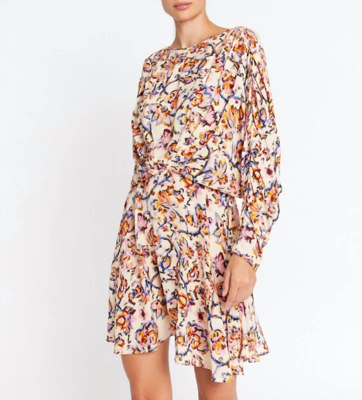 Exclusive Sale Floral Print Mini Dress In Multi Urban Sophistication