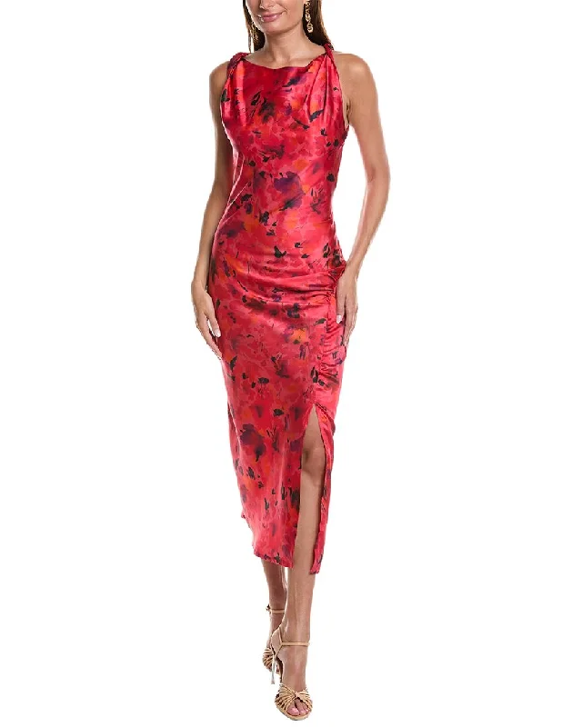 Special Offers, Don't Miss JL LUXE Printed Maxi Dress Effortless Comfort