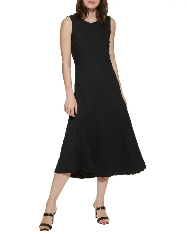 Chic Trends Unveiled DKNY Maxi Dress Flash Deals