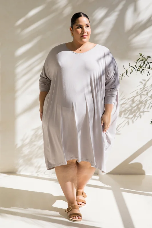 Minimalist Fashion Sale Long Sleeve Nice Dress | Stone Urban Sophistication