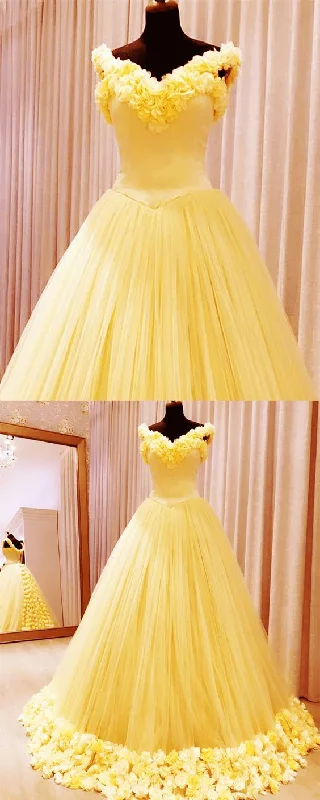 Flash Sale, Don'T Miss Quinceanera Dresses ,Yellow Quinceanera Dresses,Sweet 16 Ball Gown,Sweet 15 Dresses Long Prom Evening Dresses   cg17503 Cottagecore Rustic Charm Style