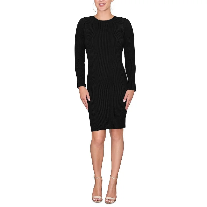 Style Breakthroughs Rachel Rachel Roy Womens Knit Open Back Bodycon Dress Elegant Contour