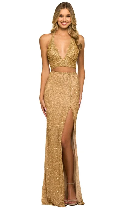 Limited Stock, Big Discounts Sherri Hill 55442 - Sleeveless Beaded Evening Dress Elevated Style