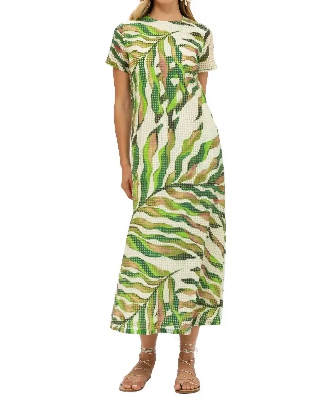 Trendy Fashion Sale Maldive Maxi Dress In Green Buy More, Save More