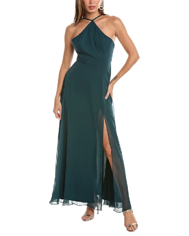 Fashion Frontiers Lovely Halter Maxi Dress Now On Sale For Chic Urban Styles