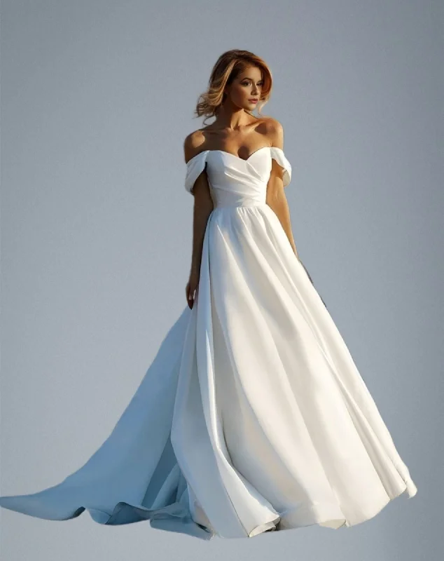 Holiday Glam CYNTHIA Wedding Dress Feminine Soft - Hued Look