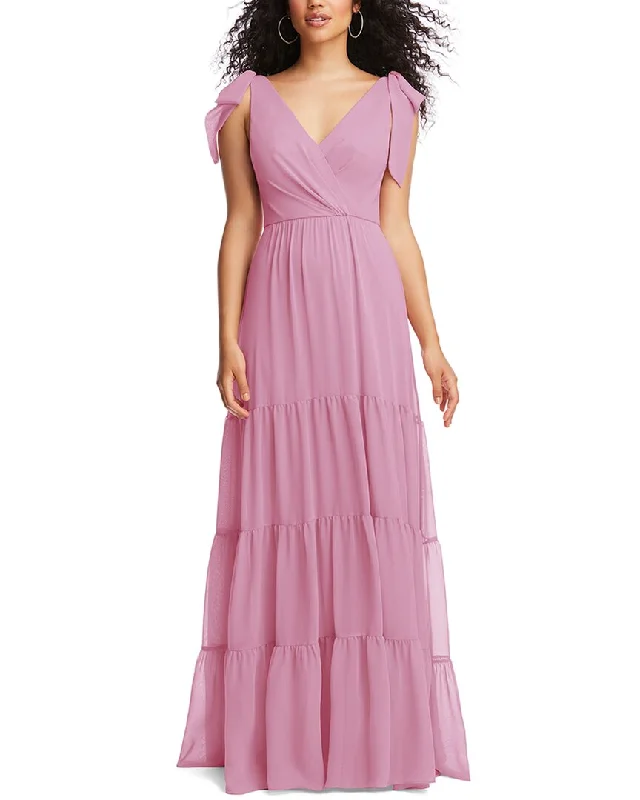 Hot Styles The Dessy Group Maxi Dress Charming Silhouette