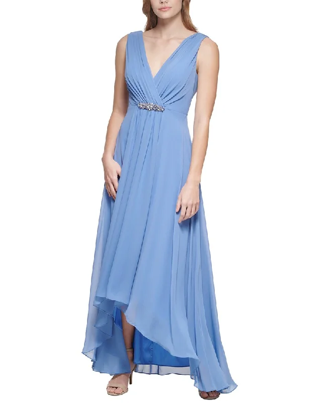 Budget Saver Eliza J Chiffon Maxi Dress Minimalist Office - Ready Style