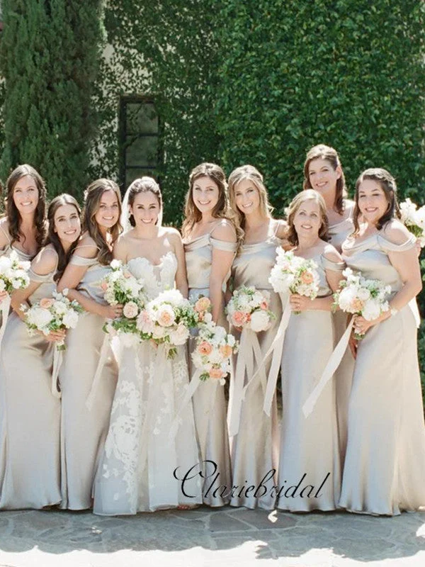 Sleek Style Discounts Popular New Bridesmaid Dresses, Straps Bridesmaid Dresses, Wedding Guest Dresses Luxury Comfort