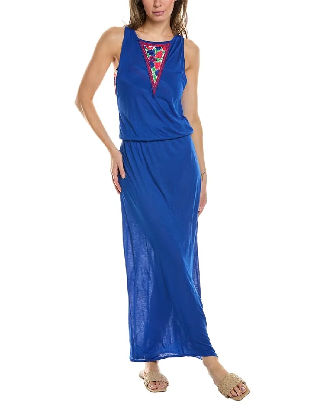 Hot Trends SAHA Maxi Dress Vintage Retro Party Wear