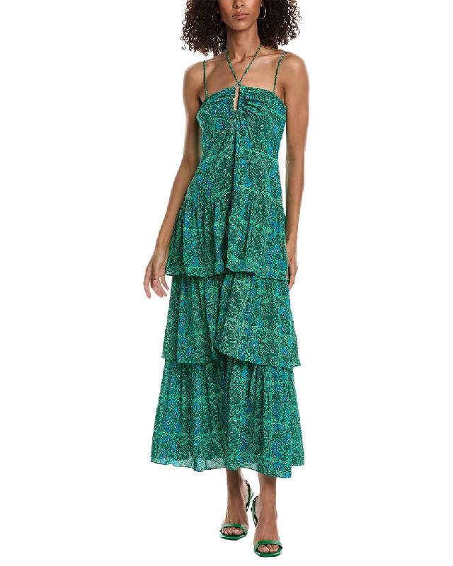 Limited Stock, Big Discounts RHODE Alber Midi Dress Vibrant Prints