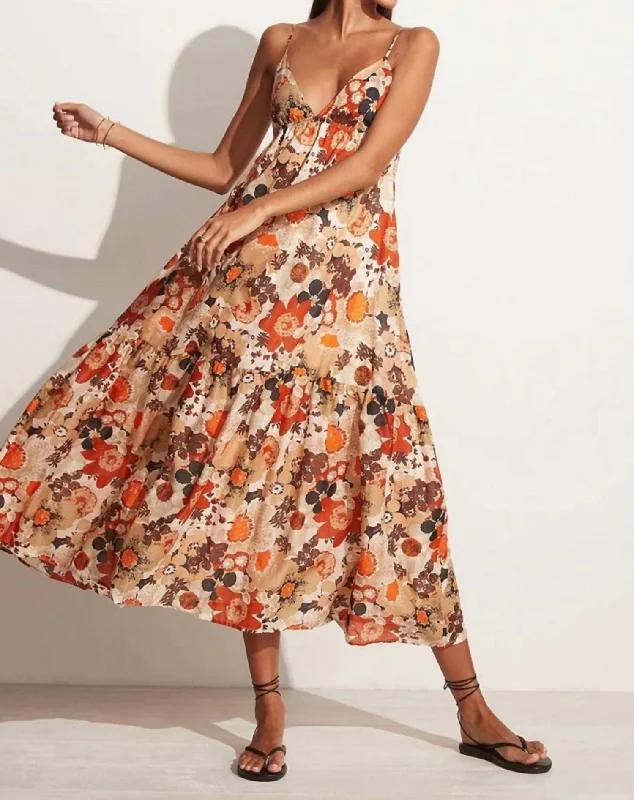 Fashion Sale Anisha Maxi Dress In Kaiya Floral Print Mid - Season Sale