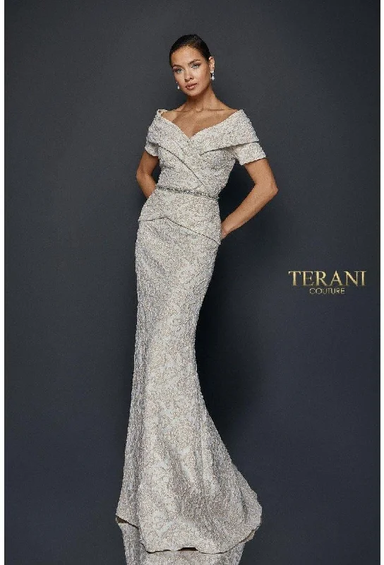 Fashion Forward Terani Couture 1921M0727 Formal Long Dress Sale Cottagecore Rustic Charm Style