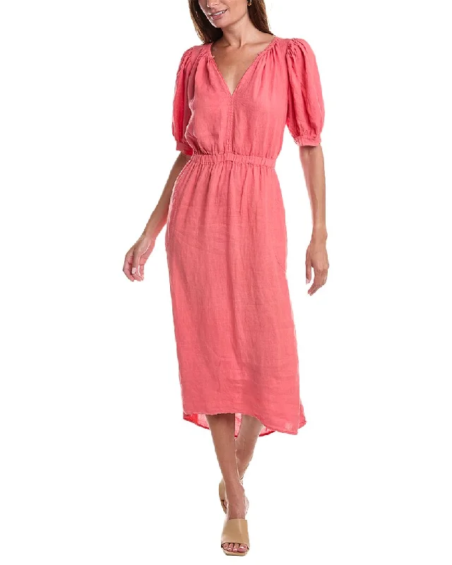 Best Sellers Velvet by Graham & Spencer Whitney Linen Maxi Dress Classic Appeal