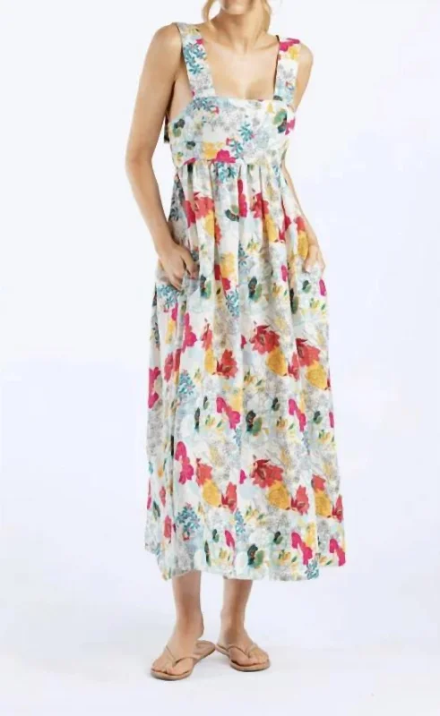 Popular Collection Ricci Dress In Wanderlust Floral Lightweight Fabric