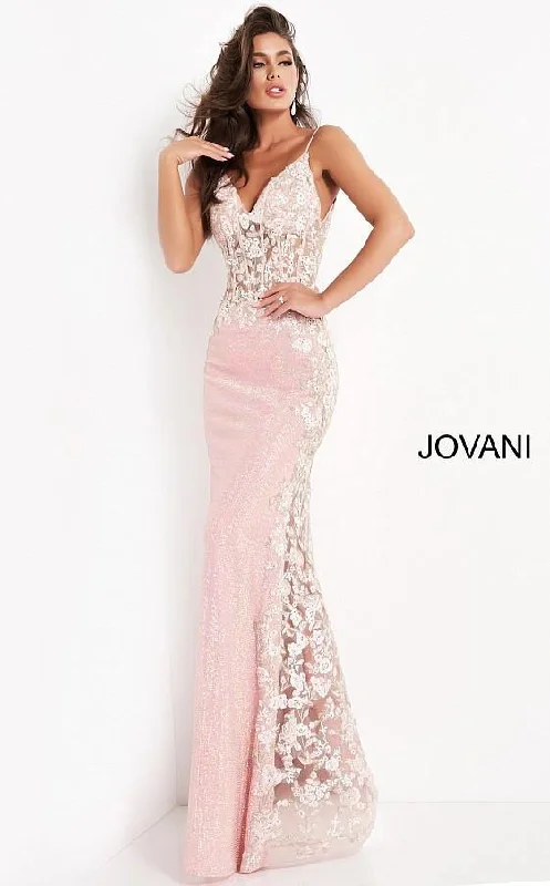 Browse Our Top Products Jovani 06232 Prom Long Floral Bodice Evening Dress Boho - Chic Festival - Ready Style