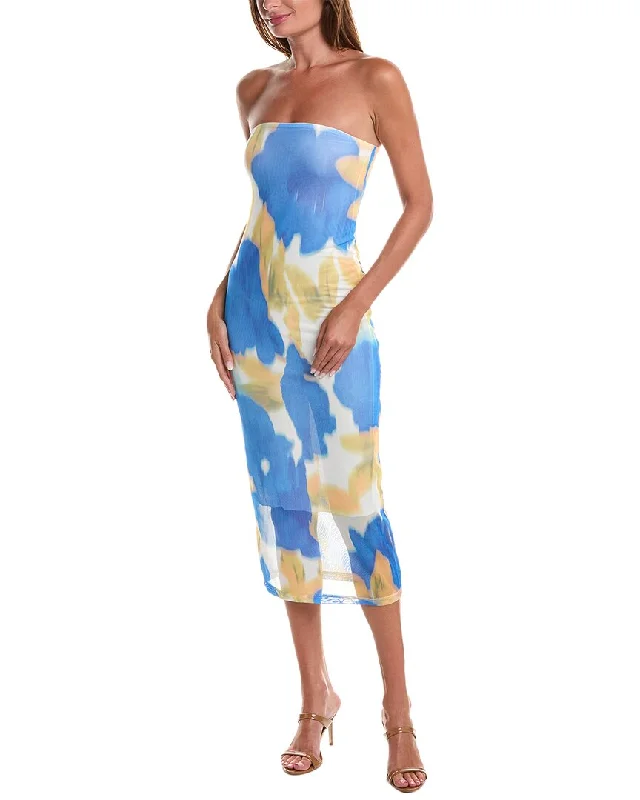 Chic And Trendy JL LUXE Strapless Maxi Dress Boho - Chic Festival - Ready Style