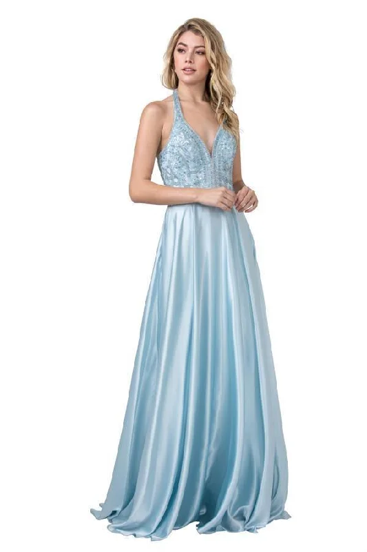 Flash Sale Now Prom Long Formal Halter Dress Sale Rustic Countryside Charm Look