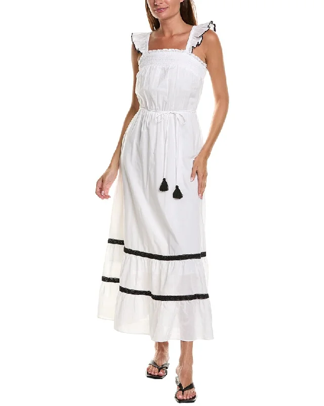 Final Sale Garrie B Smocked Maxi Dress Limited - Edition Drops