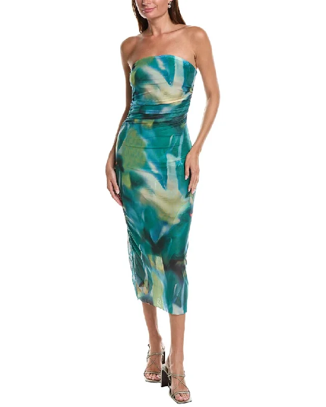 Massive Savings JL LUXE Strapless Maxi Dress Elegant Details