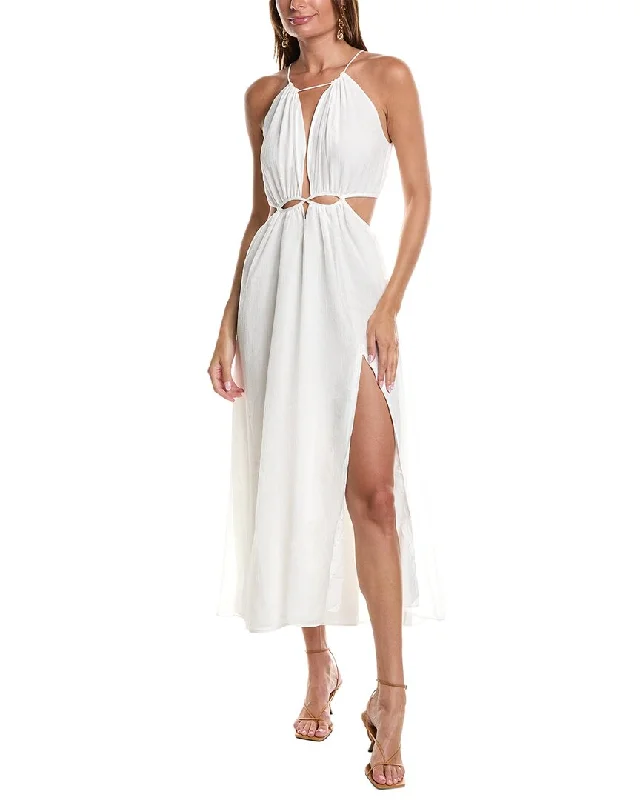 Style Without Limits JL LUXE Cutout Maxi Dress Final Clearance