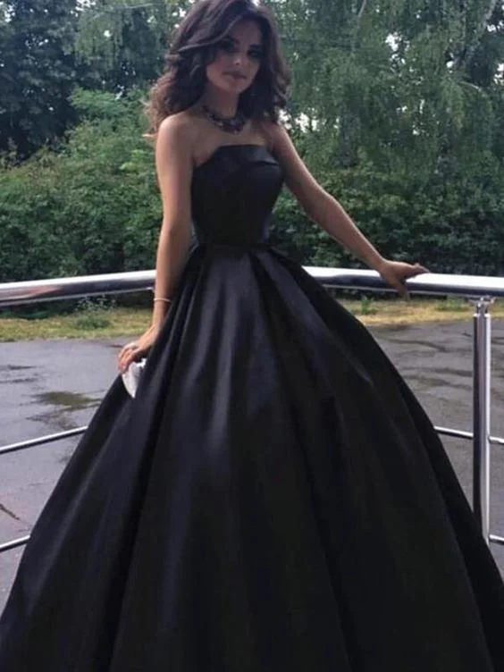 Trendy Fashion Sale Ball Gown Black Prom Dress Cheap Long Plus Size Prom Dress   cg11694 Elevated Style