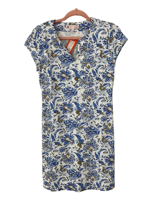 Browse Our Top Products Laney Dress In Batik Floral White Casual Elegance