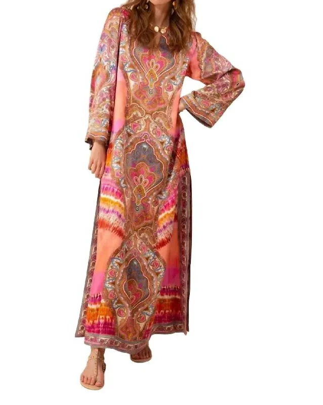 Flash Sales Serenity Maxi Dress In Pink Effortless Style