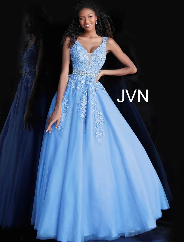 Fresh Styles, Fresh Deals Jovani 68258 Long Prom Ball Gown Formal Dress Romantic Detailing