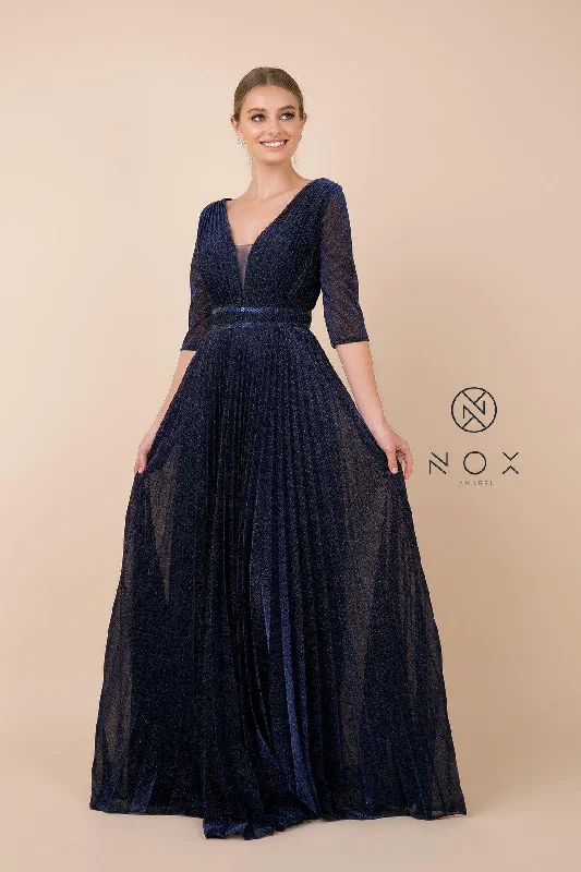 Fashionista Sale Long Formal Mother of the Bride with Sleeve Dress Sale Subtle Sophistication