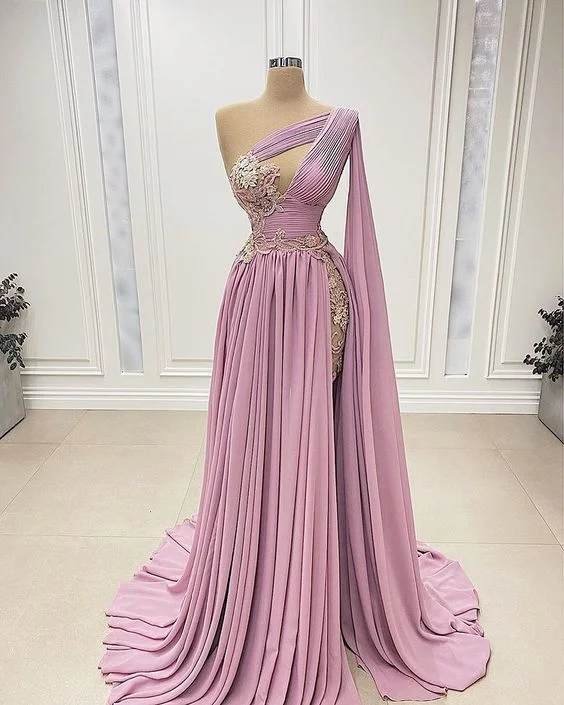 Chic And Edgy Custom Made Graduation Party Dress Fashion Long School Dance Dress prom evening gown   cg17431 Today Only